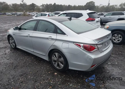 2011 Hyundai Sonata Hybrid from USA, damaged, VIN KMHEC4A43BA014005